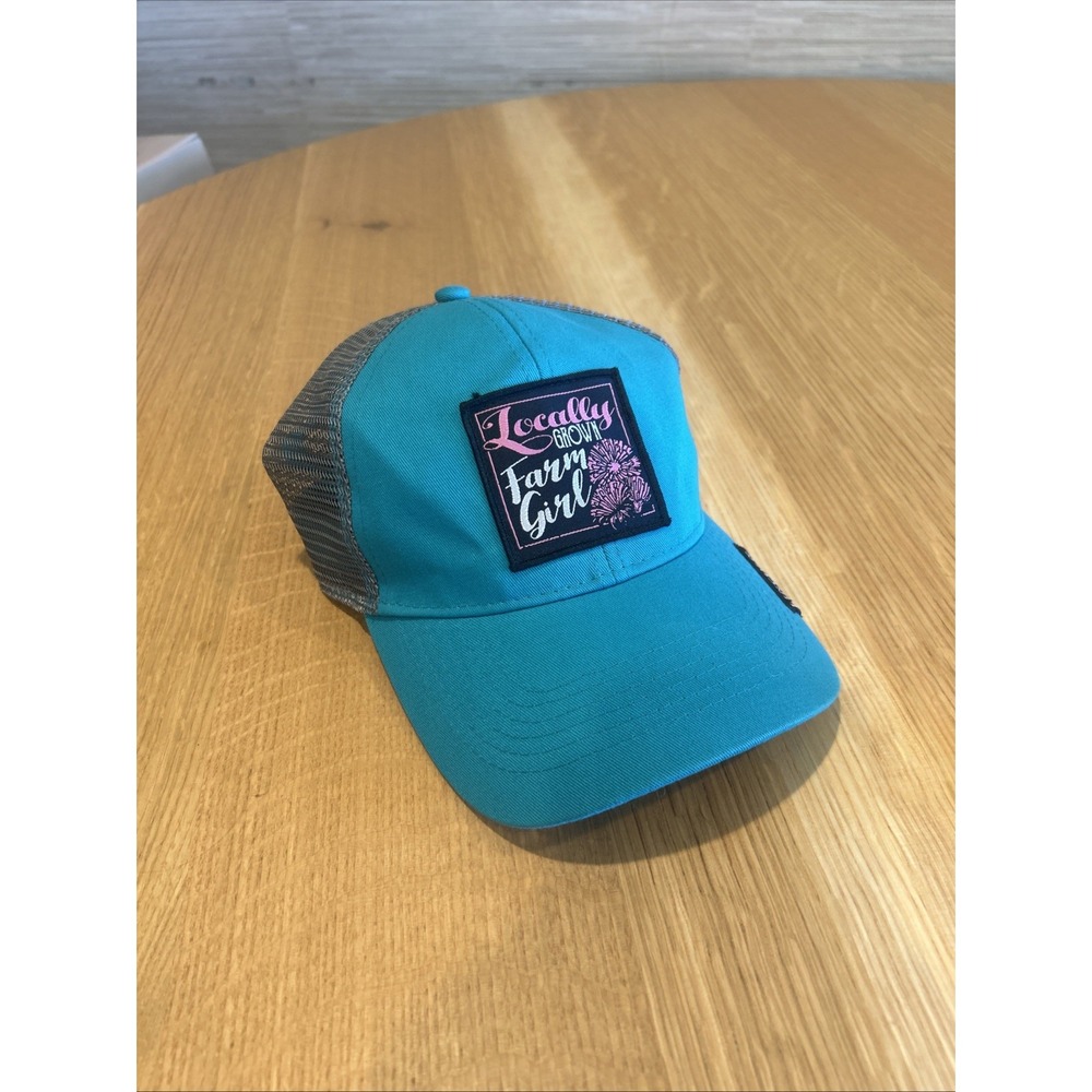 Farm Lincoln Outfitters Locally Grown Farm Girl Snapback Womens Truckers Hat Cap